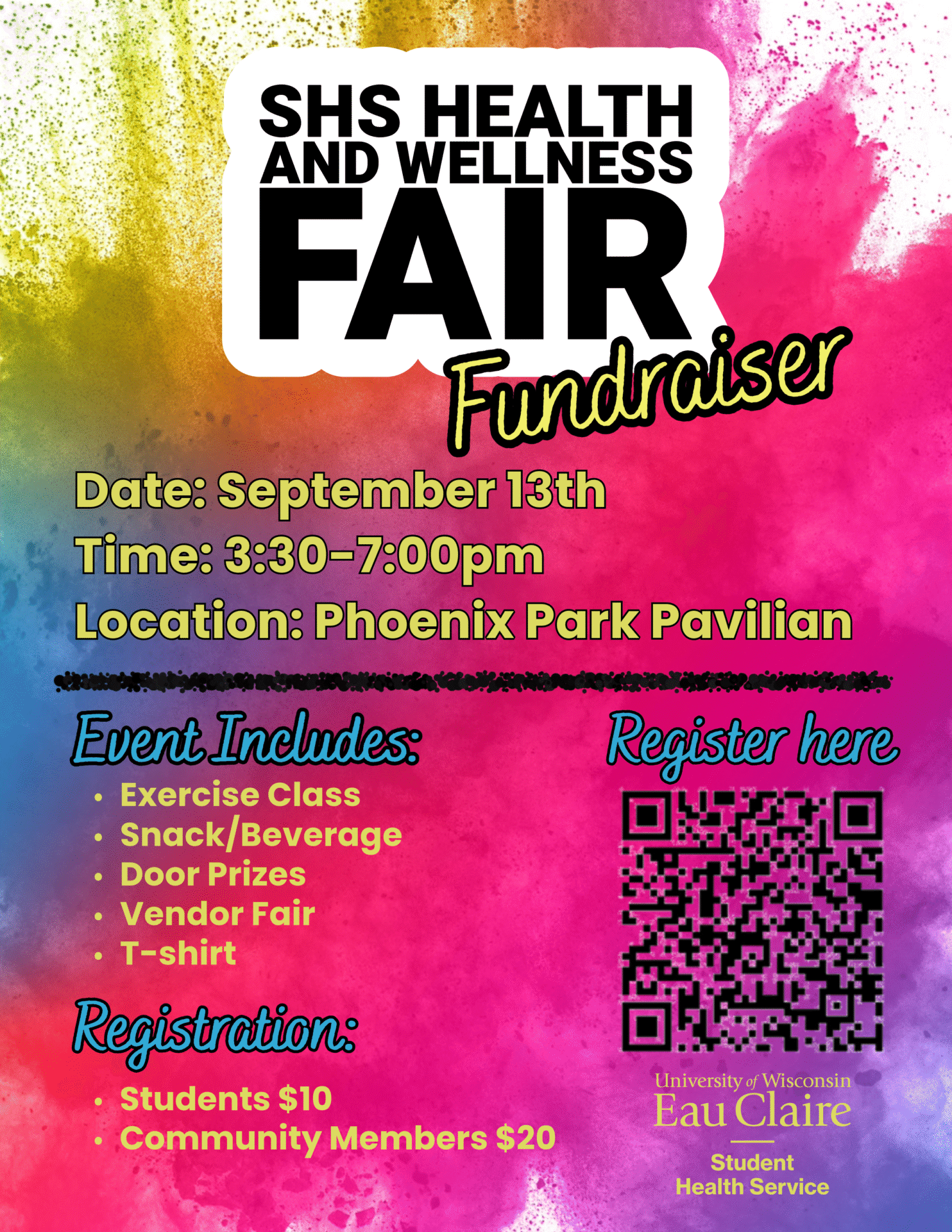 Health and Wellness Fair Flyer