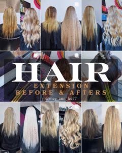 hair extensions from moss salon